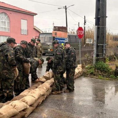 Rio Mondego permanece estável, mas risco de evacuação em Coimbra persiste