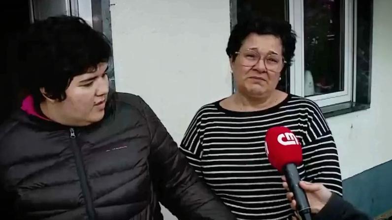 “Tenho medo mãe”: Mariana tem epilepsia e família teve de sair de casa devido ao mau tempo