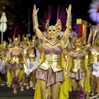 Milhares assistem ao cortejo de Carnaval na marginal do Funchal