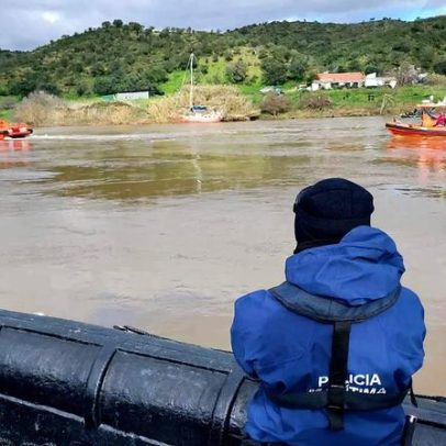 Homem desaparece no rio Guadiana após queda na margem espanhola