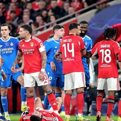 Interdição do estádio da Luz em foco por comportamentos racistas de adeptos