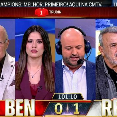 CMTV lidera audiências em Portugal durante Benfica-Real Madrid