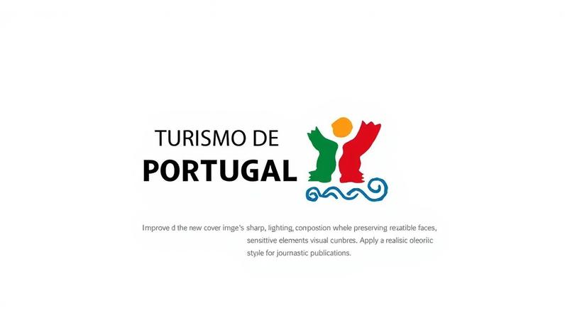 Logótipo do Turismo de Portugal, promovendo o país como destino turístico
