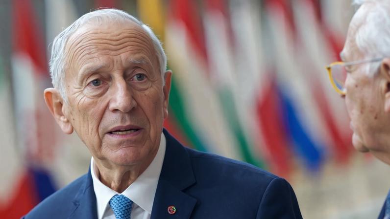 Marcelo Rebelo de Sousa está em Bruxelas pela última vez enquanto chefe de Estado