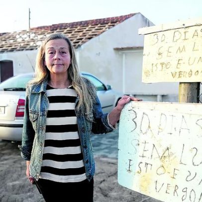 Casas e empresas de Leiria aguardam reposição de energia há um mês