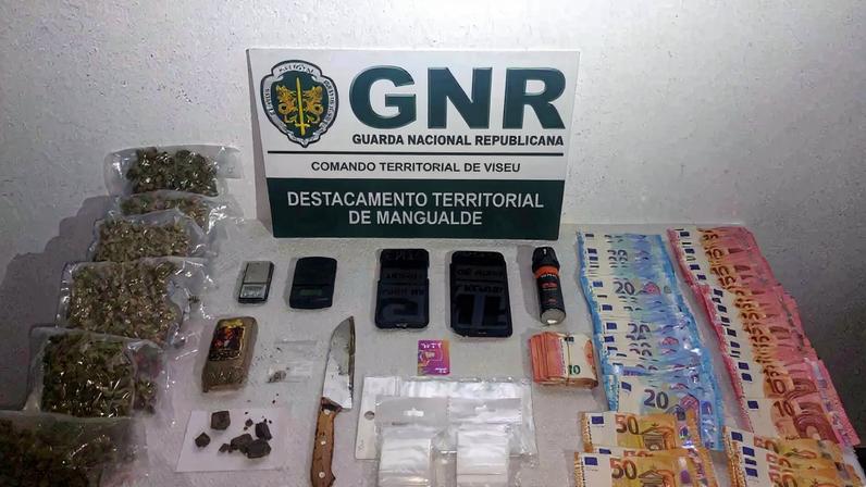 Suspeitos fingiam ser casal para ocultar tráfico em Nelas