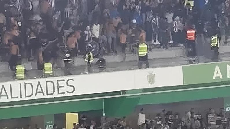 PSP detém membro dos Super Dragões por agressão com vidro em Alvalade