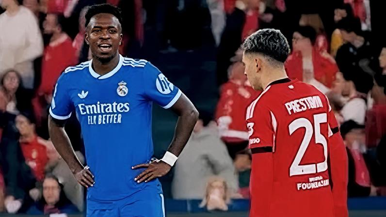 Benfica confirma que Prestianni pediu desculpa ao plantel pela polémica com Vinícius