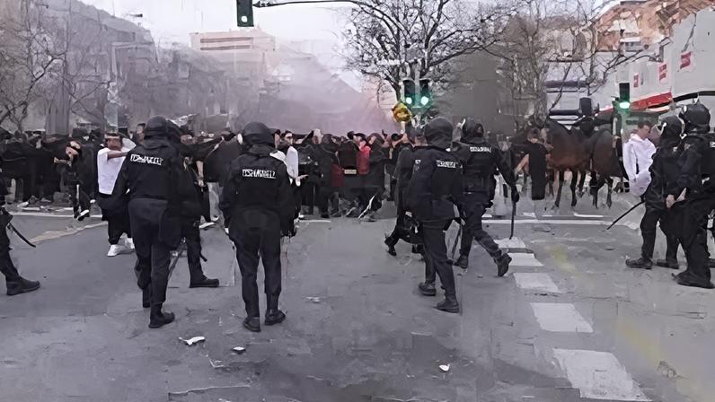 Casuals do Hajduk Split ao barulho: novos dados sobre carga policial antes do Real Madrid-Benfica
