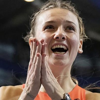 Femke Bol estreia-se nos 800 metros com vitória e recorde da Holanda