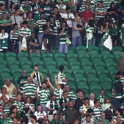Suspeito de partir vidros da bancada de Alvalade proibido de entrar em estádios