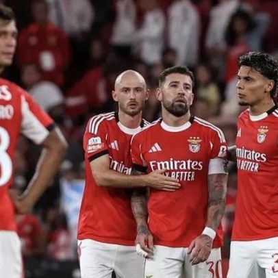 Benfica muda após empate do Santa Clara na Luz