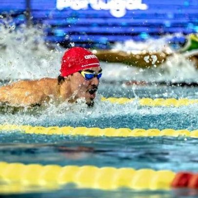 Diogo Ribeiro e Camila Rebelo destacam-se no Meeting Internacional de Lisboa