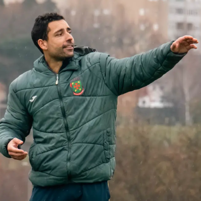 Nuno Braga: jogo adiado; preferiam jogar, mas não havia condições
