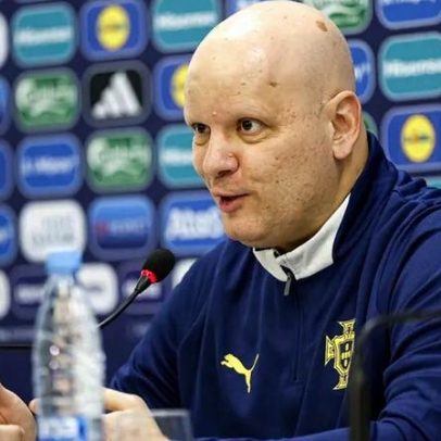 Jorge Braz perto do cume da montanha, pronto para as meias com França