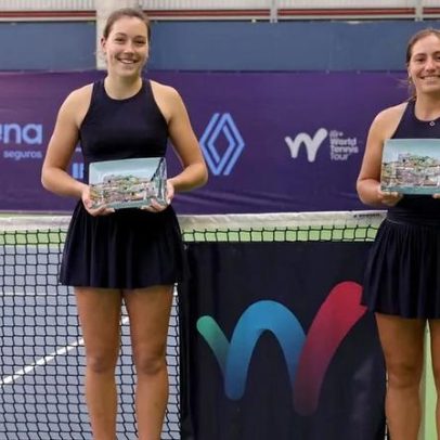 Francisca Jorge e Matilde Jorge vencem pares no ITF W75 do Porto 1