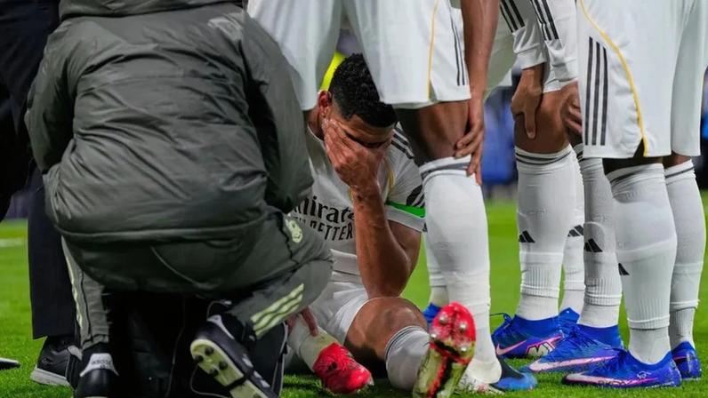 Bellingham lesiona-se no Real Madrid-Rayo Vallecano