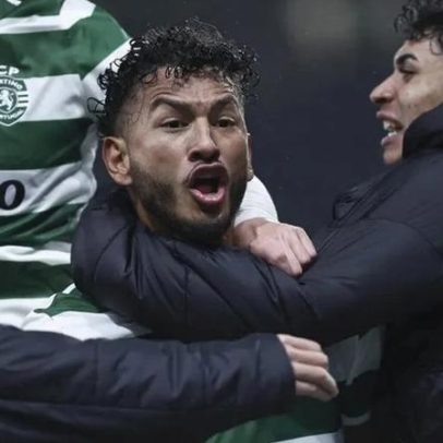 Leão volta a rugir no final da apresentação