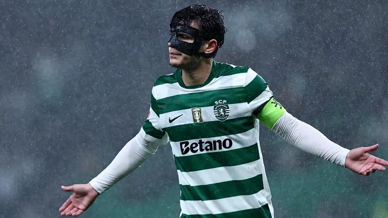 Eduardo Quaresma envergou braçadeira de capitão do Sporting frente ao Nacional