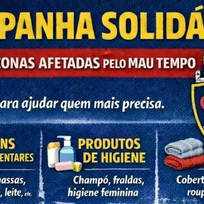 Chaves lança campanha solidária para apoiar vítimas do mau tempo