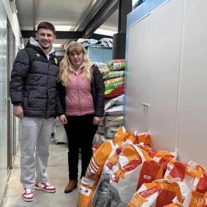 Fafe entrega 220 kg de ração ao Canil Municipal