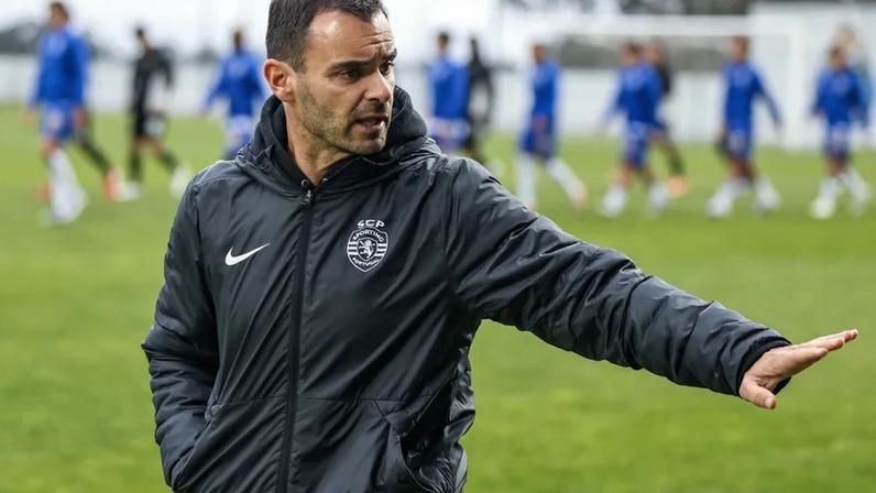 João Gião, treinador do Sporting B
