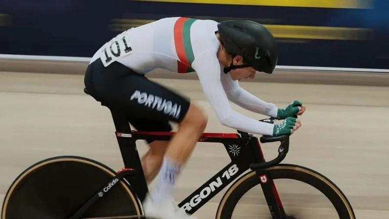 Daniela Campos ficou em 17.º no omnium no Europeu de ciclismo de pista