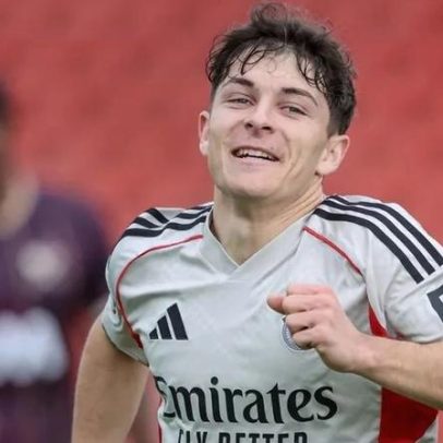 Gonçalo Moreira torna-se o melhor marcador do Benfica na Youth League