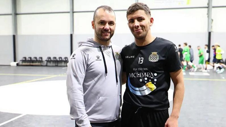 Luís Filipe Borges e Miguel Ângelo juntos no Boavista