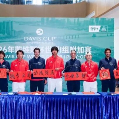 Henrique Rocha abre confronto com a China na Taça Davis