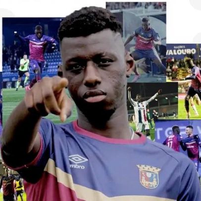 Musa Drammeh eleito melhor jogador de janeiro da 2.ª Liga pelo Sindicato