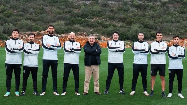 João Rodrigues, presidente do Farense, apadrinha a nova equipa técnica liderada por José Faria
