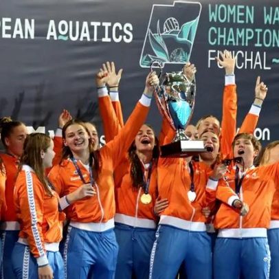 Holanda revalida título europeu feminino de polo aquático no Funchal