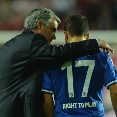 Hazard elogia Mourinho como o melhor treinador com quem já trabalhou