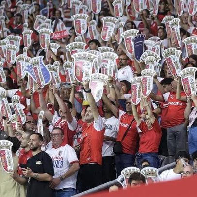 Sp. Braga subsidia aquisição de bilhetes para visita ao Gil Vicente