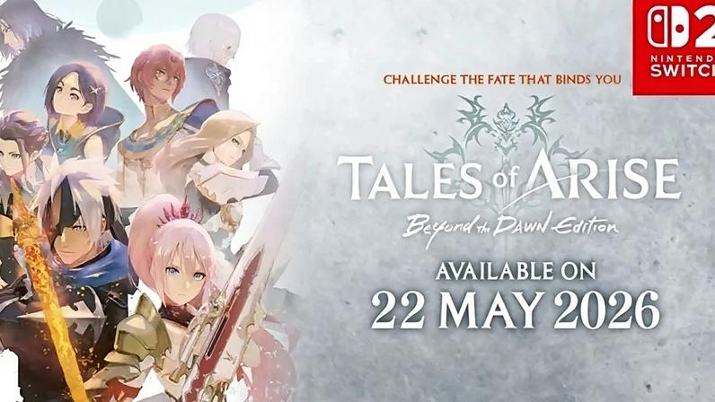 "Tales of Arise" chega à Nintendo Switch 2 em maio de 2026