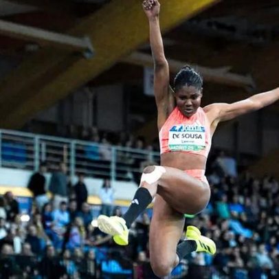Agate de Sousa vence em Madrid com melhor marca mundial do ano no comprimento