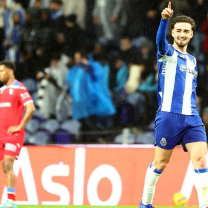 Martim Fernandes pronto para receber o Sporting