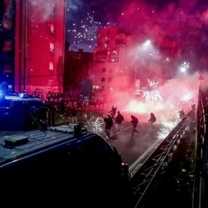 Protesto anti-Olímpicos em Milão termina com confronto e detidos