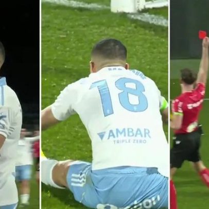 Jawad El Yamiq estreia pelo Saragoça, marca, faz autogolo e é expulso