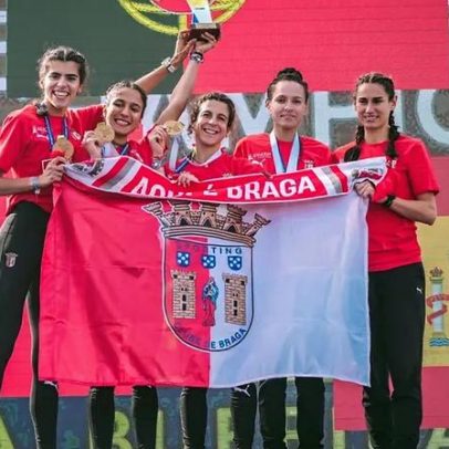 Sp. Braga e Benfica sagraram-se campeões europeus de corta-mato