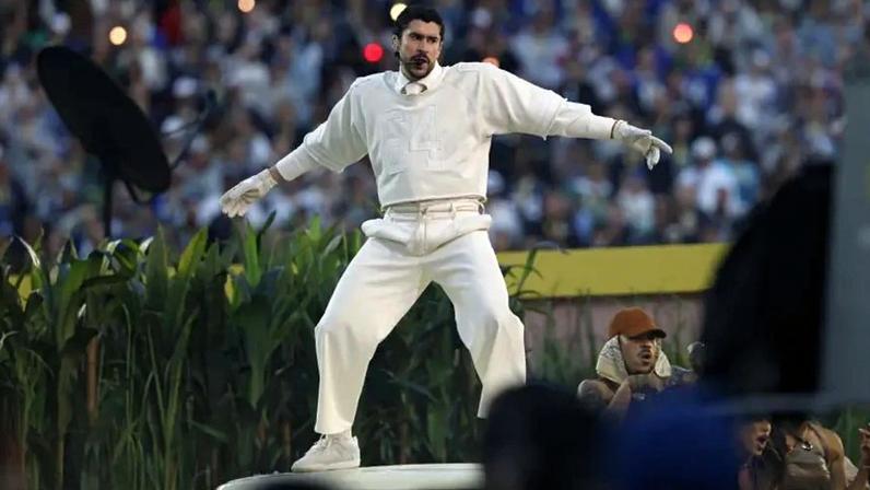 Bad Bunny atua no Super Bowl