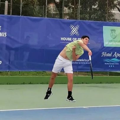 Gonçalo Marques lidera a qualificação do Open Internacional de Ténis de VRSA