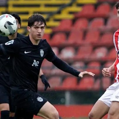 Leixões-Sporting empatam 2-2 com Rayhan a assumir papel de Suárez