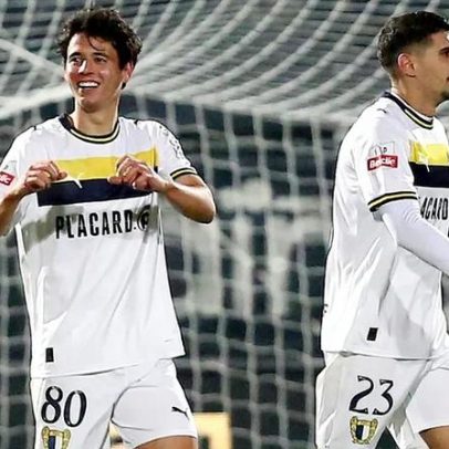 Pedro Santos em melhor momento no Famalicão