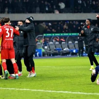 Friburgo elimina o Hertha Berlim nos penáltis pela Taça