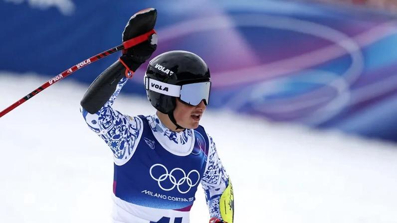 Emeric Guerillot foi 32.º no Super G de esqui alpino de Milão-Cortina'2026
