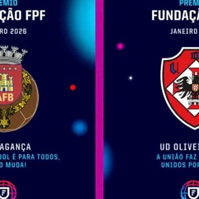 Oliveirense recebe o prémio Fundação FPF de janeiro