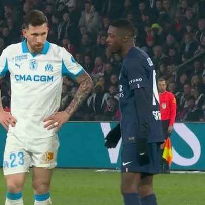 Marselha fica chocado com provocação de Dembélé no dérbi com o PSG