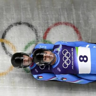 Itália conquista dois ouros no luge numa noite histórica